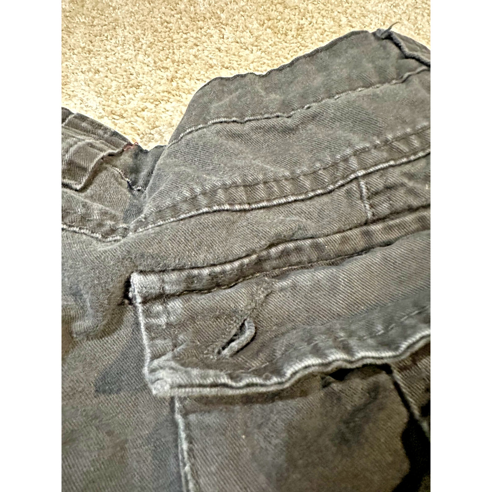 Matchstick Cargo Pants Men’s 30x27.5 Black Cotton Utility Tactical - Picture 2 of 10